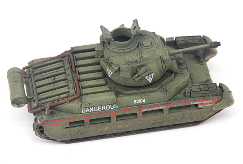 S-MODEL Matilda II Frog Flamethrower Tank Dangerous 82104 1:72 Tank Pre-built Model