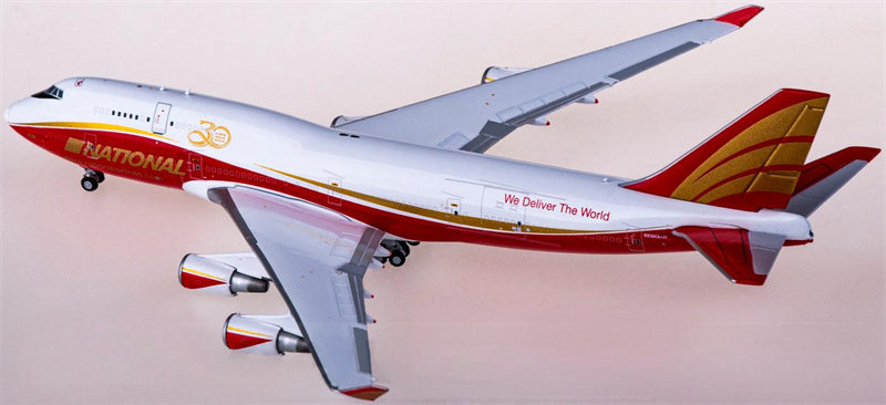 JC Wings National Airlines Boeing 747-400BCF N936CA 1:400 Diecast Model view 3