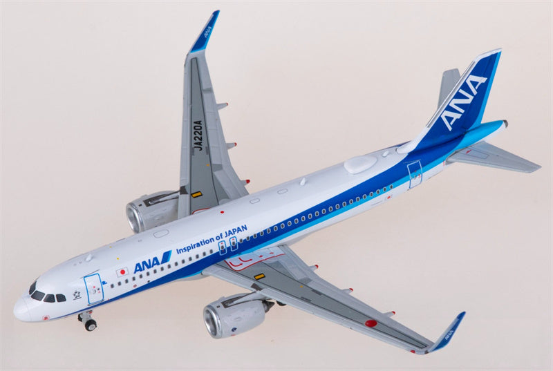 Phoenix ANA Airbus A320neo JA220A 1:400 Aircraft Pre-built  Airliner Model Display