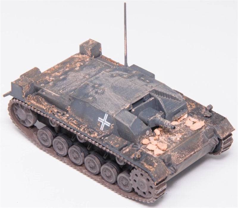 Dragon German StuG.III Ausf.A LAH W/Rubble 1:72 Tank Pre-built Model
