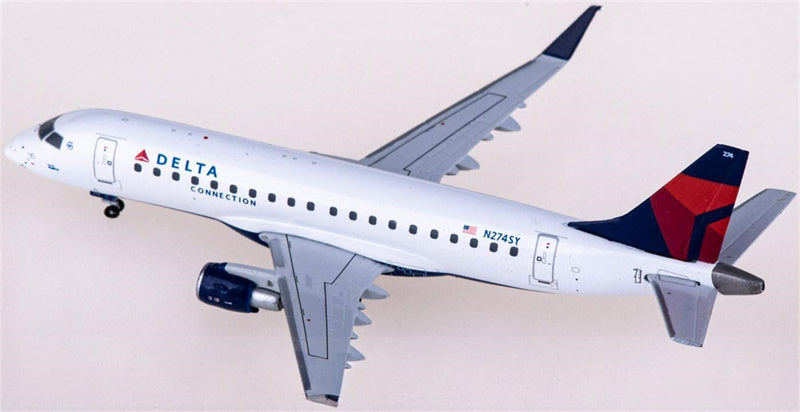 Geminijets Delta Air Lines for Embraer ERJ-175LR N274SY 1:400 Airplane Pre-built  Airliner Model Display
