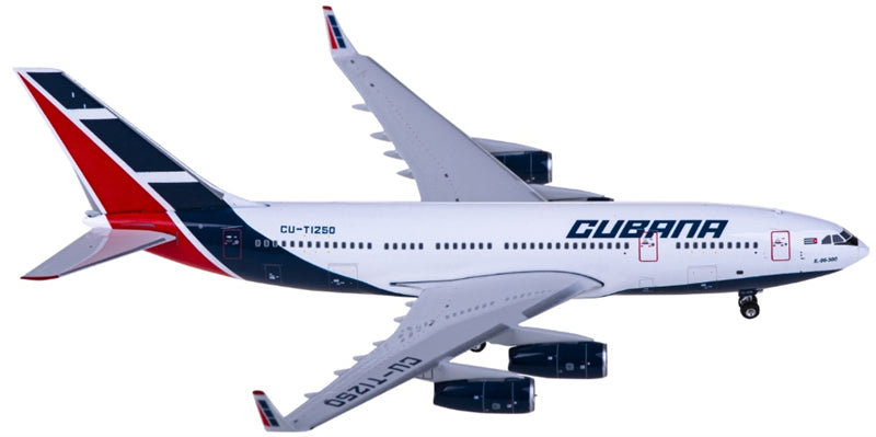 Phoenix Cubana Airlines for Ilyushin Il-96-300 CU-T1250 1:400 Aircraft Pre-built  Airliner Model Display