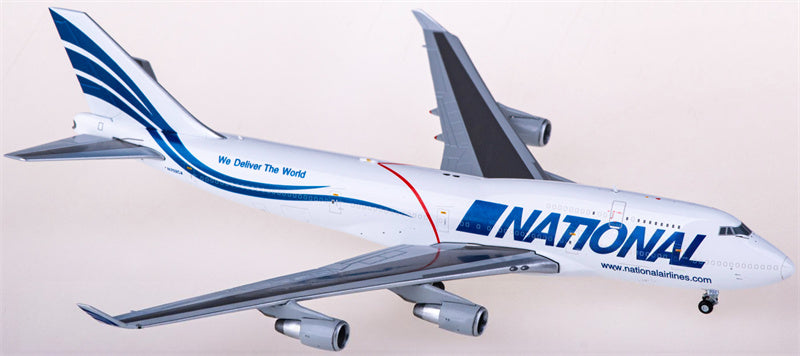 JC Wings National Airlines Boeing 747-400BCF N702CA 1:400 Diecast Model view 1