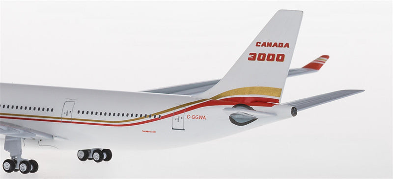 AeroClassics Canada 3000 Airbus A330-200 C-GGWA 1:400 Diecast Model view 3