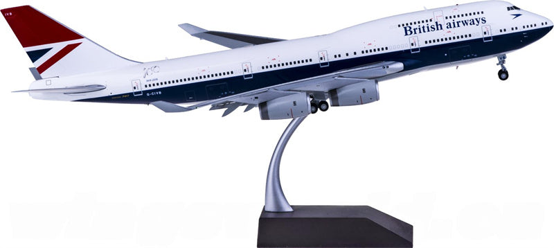 Geminijets British Airways Boeing 747-400 G-CIVB Flaps Down 1:200 Diecast Model view 4