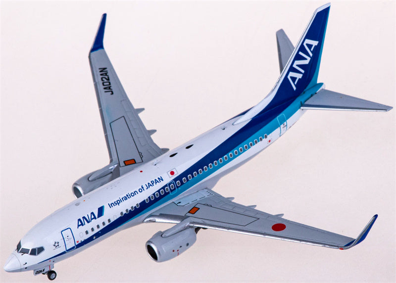 NG Models ANA Boeing 737-700 JA02AN 1:400 Diecast Model view 2