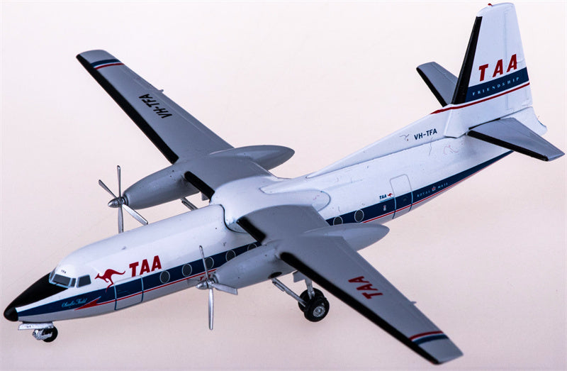 AeroClassics TAA for Fokker F-27 VH-TFA 1:200 Aircraft Pre-built  Airliner Model Display