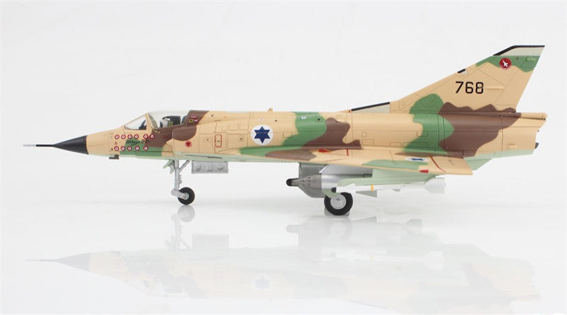 HOBBY MASTER Dassault Mirage IIICJ 768 Israeli Air Force The First Jet Squadron Ramat David AB Dec 1970 1:72 Aircraft Pre-built Model