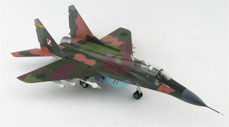 HOBBY MASTER MIG29A Fulcrum No.77 1st Fighter Aviation Regiment Polish Air ce 1996 1:72 Aircraft Pre-built Model