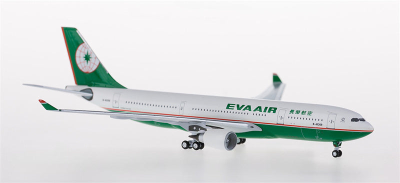 AeroClassics EVA Air for Airbus A330-200 B-16308 1:400 Airplane Pre-built  Airliner Model Display