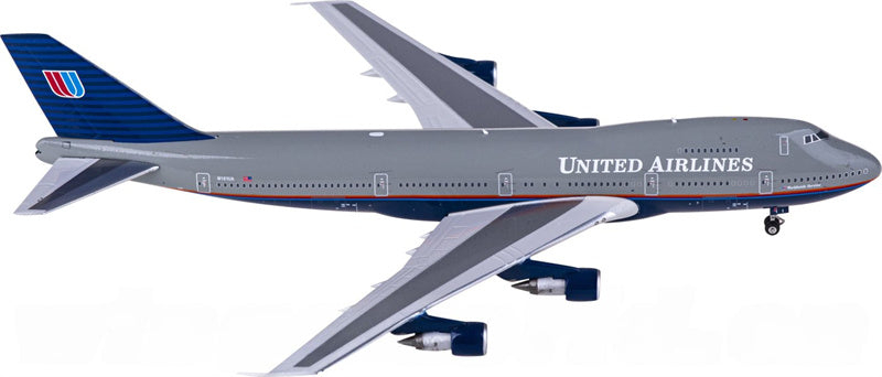 Phoenix United Airlines Boeing 747-200 N161UA 1:400 Diecast Model view 4