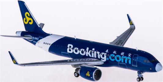 JC Wings Spring Airlines Airbus A320 B-6902 Booking 1:400 Diecast Model view 1