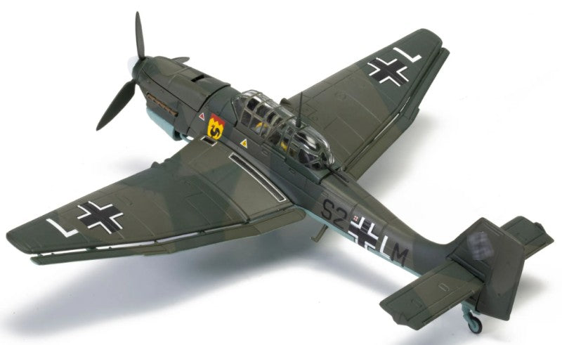 CORGI Luftwaffe Ju87B-1 Stuka 4./StG 77 1:72 Model 1940 Limited Edition Battle of Britain 85 S2+LM