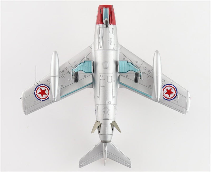 HOBBY MASTER MIG-15bis Red 03 Chinese People's Volunteers Air Force 1950s 1:72 Aircraft Pre-built Model