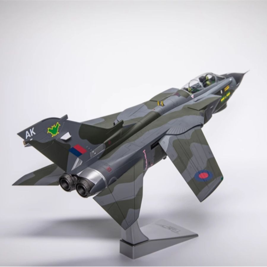 CORGI Panavia Tornado GR.1 ZD748/AK Johnnie Walker 'Still Going Strong' RAF No.9 Squadron 1:48 Airplane Pre-built Model