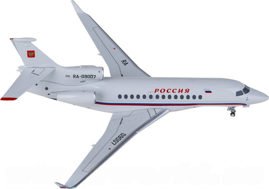 NG Models POCCNR Dassault Falcon 7X RA-09007 1:200 Diecast Model view 1