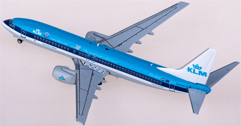JC Wings KLM Boeing 737-800 PH-BXA 1:400 Diecast Model view 3