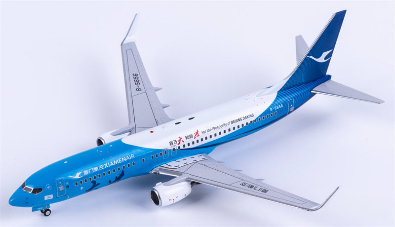 NG Models XiamenAir Boeing 737-800 B-5656 1:200 Diecast Model view 3