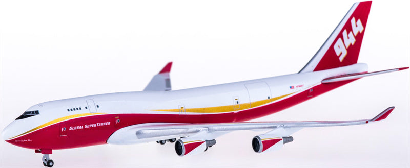 Herpa Global Supertanker Services Boeing 747-400 N744ST 1:500 Diecast Model view 1
