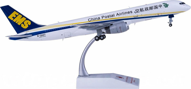 JC Wings China Postal Airlines Boeing 757-200 B-2827 1:200 Diecast Model view 3