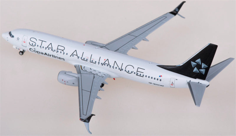 NG Models Copa Airlines Boeing 737-800 HP-1823CMP Star Alliance 1:400 Diecast Model view 3