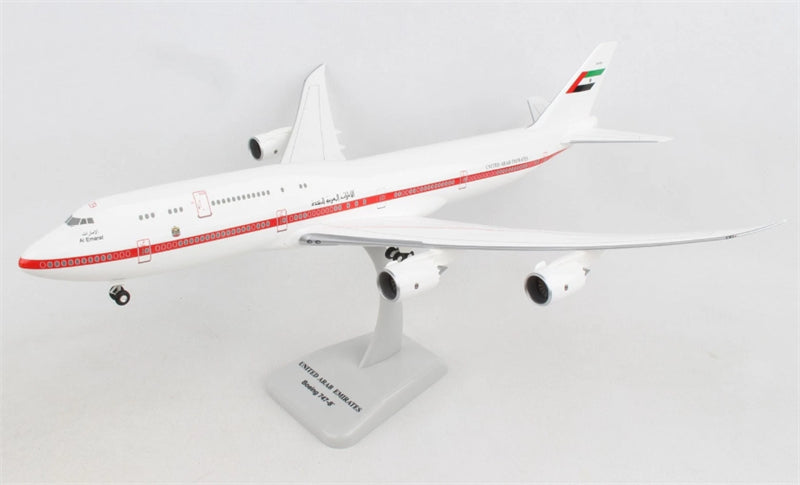 Hogan 1:200 UAE Government Boeing 747-8 A6-PFA PLUG-IN ABS Model