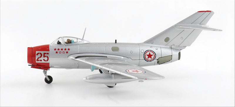 HOBBY MASTER CPVAF MiG-15bis 3rd Division-7th Regiment 1:72 Model 1950s Zhao Baotong  Red 25