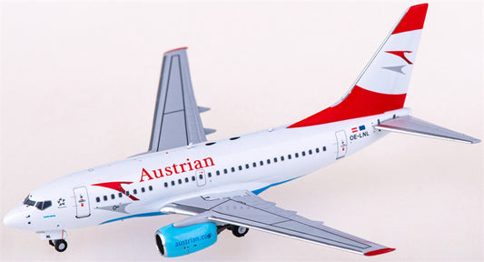 NG Models Austrian Airlines Boeing 737-600 OE-LNL 1:400 Diecast Model view 1