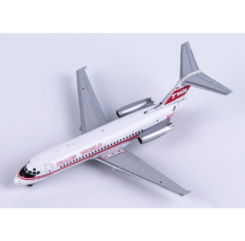 V1-400 1:400 TWA McDonnell Douglas DC-9-15 N1067T  DIECAST Model