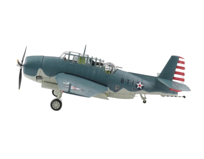 HOBBY MASTER TBF-1 Avenger 8-T-1 VT-8 NAS Norfolk May 1942 1:72 Airplane Pre-built Model