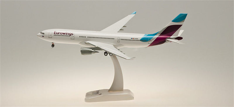 Hogan Eurowings for Airbus A330-200 D-AXGA 1:200 Aircraft Pre-built  Airliner Model Display