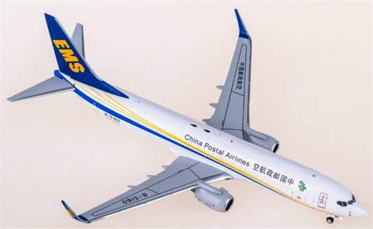 NG Models China Postal Airlines for Boeing 737-800BCF B-5160 1:400 Aircraft Pre-built  Airliner Model Display
