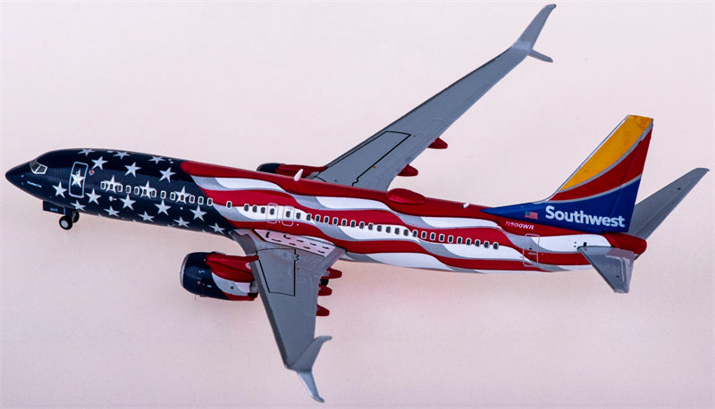 Geminijets Southwest Airlines Boeing 737-800 N500WR Freedom One 1:400 Diecast Model view 4