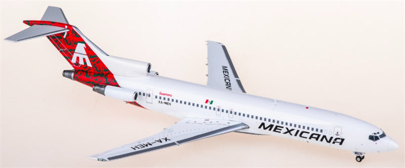 JC Wings Mexicana Boeing 727-200 XA-MEH 1:200 Diecast Model view 1