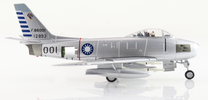 HOBBYMASTER ROCAF F-86F 5th FG 1:72 Model  Taiwan exclusive item Gen. Wu-0 Chiao 001/51-2893