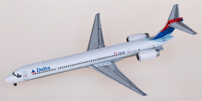 Geminijets Delta Air Lines for McDonnell for Douglas MD-90 N910DN 1:400 Airplane Pre-built  Airliner Model Display