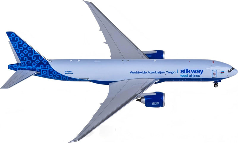 Phoenix Silk Way West Airlines Boeing 777-200LRF VP-BMG 1:400 Diecast Model view 4
