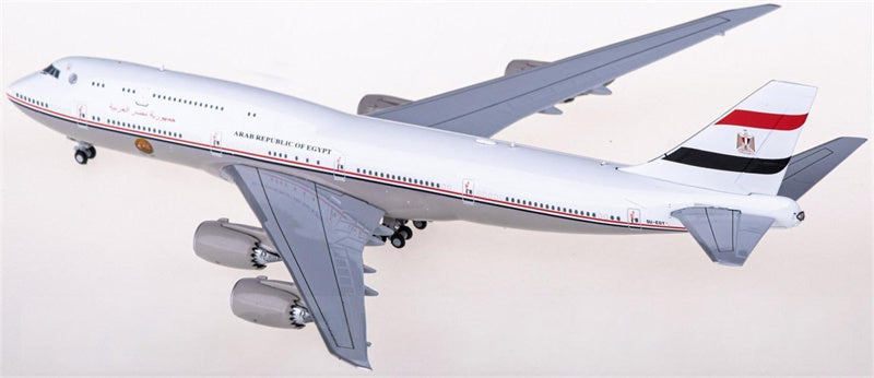 JC Wings Egypt Government Boeing 747-8 SU-EGY 1:400 Diecast Model view 3