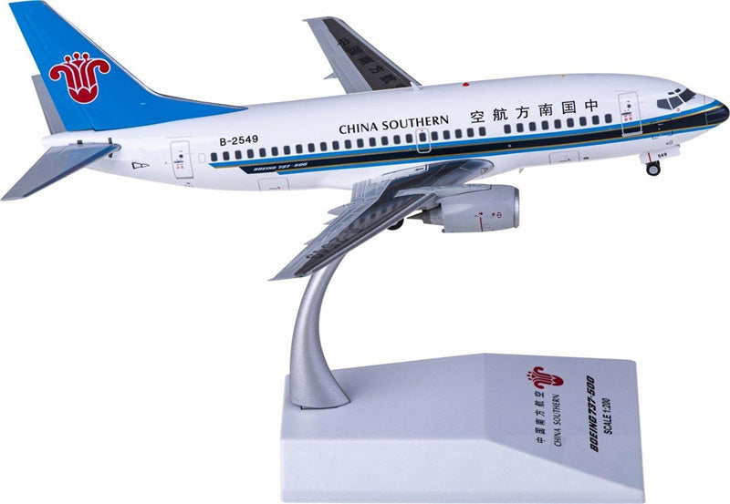 JC Wings China Southern Boeing 737-500 B-2549 1:200 Diecast Model view 2