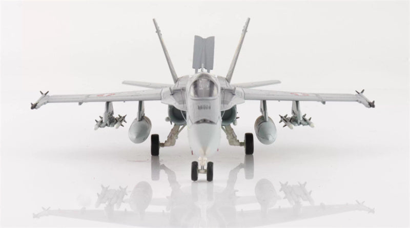 HOBBY MASTER F/A-18C Swiss AF 2003 Tiger Meet J-5011 Staffel 11 Swiss Air Force 1:72 Aircraft Pre-built Model