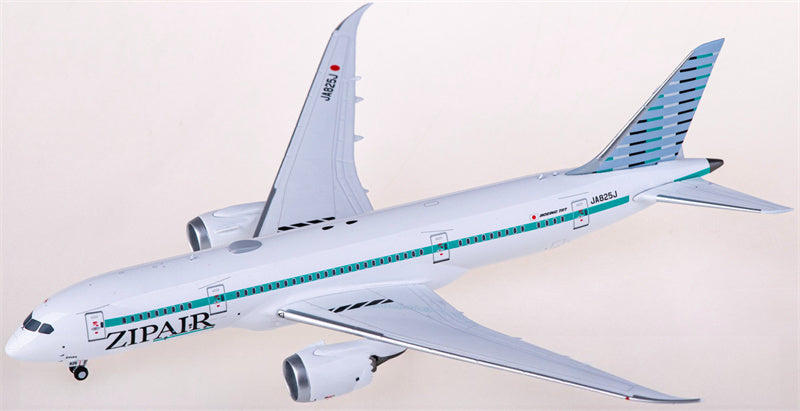 NG Models ZIPAIR Boeing 787-8 Dreamliner JA825J 1:400 Diecast Model view 1