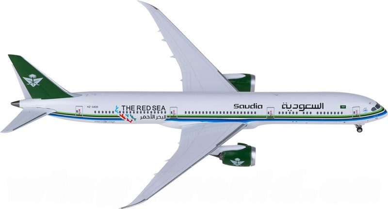 NG Models Saudia Boeing 787-10 Dreamliner HZ-AR33 1:400 Diecast Model view 4