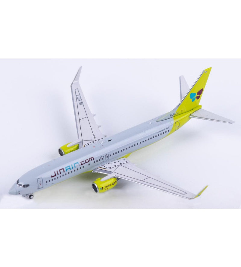AeroPolaris 1:400 Jin Air Boeing 737-800 HL8017  DIECAST Model