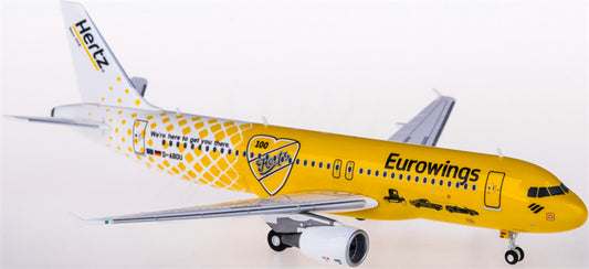 Herpa Eurowings Airbus A320 D-ABDU We're here to get you there 1:200 ABS Model view 1