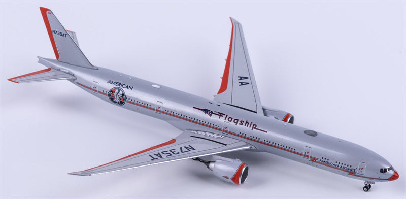 NG Models American Airlines Boeing 777-300ER N735AT regular version 1:400 Diecast Model view 2