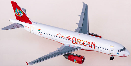AeroClassics Simplifly Deccan Airbus A320 VT-ADU 1:400 Diecast Model view 1