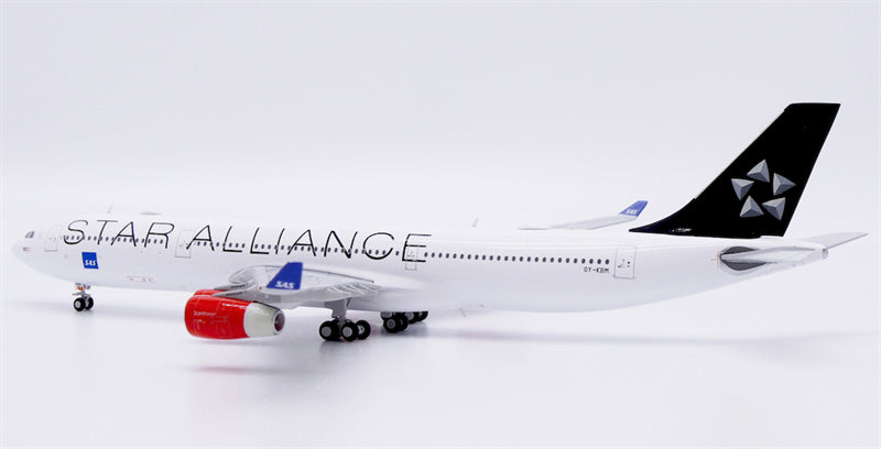JC Wings 1:400 SAS Airbus A340-300 OY-KBM Diecast Model view 2