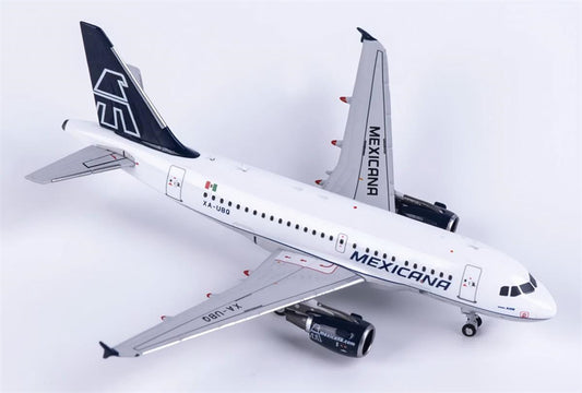 NG Models 1:400 Mexicana Airbus A318-100 XA-UBQ  DIECAST Model
