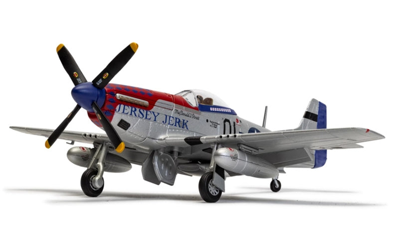 CORGI North American P-51D Mustang 'Jersey Jerk' - 356th USAAF - Major Donald Strait 1:72 Figure Pre-built Model