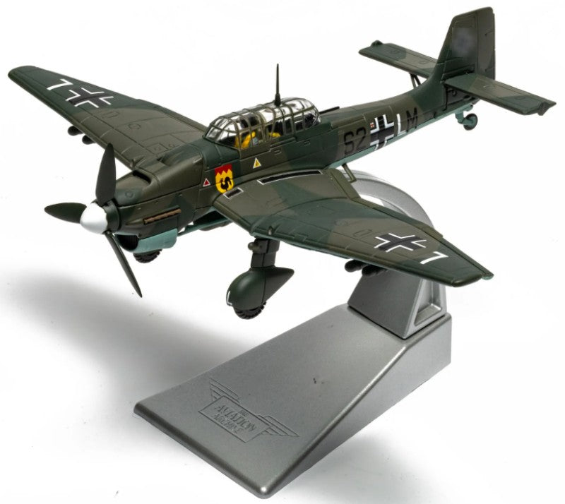 CORGI Luftwaffe Ju87B-1 Stuka 4./StG 77 1:72 Model 1940 Limited Edition Battle of Britain 85 S2+LM